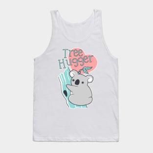 Tree Huggin' Koala Tank Top